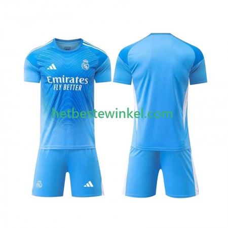 Real Madrid Voetbalshirts Doelman Kind Thuis 2025-26